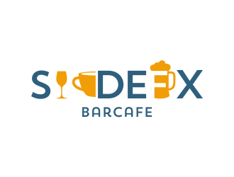 SIDEFX barcafe logo design by aldesign