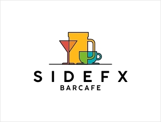 SIDEFX barcafe logo design by alwi17
