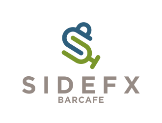 SIDEFX barcafe logo design by jm77788