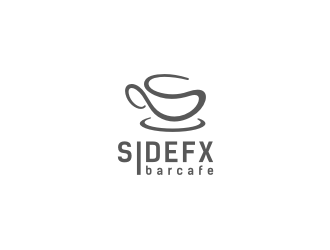 SIDEFX barcafe logo design by asyqh