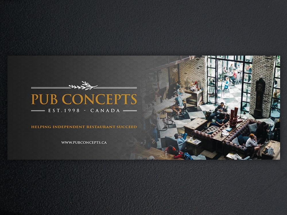 Pub Concepts logo design by KHAI