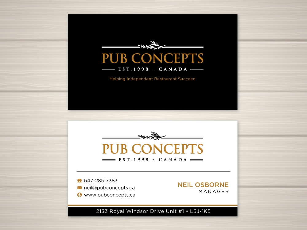 Pub Concepts logo design by labo