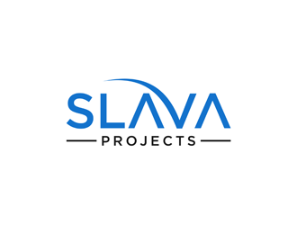 SLAVA Projects logo design by alby
