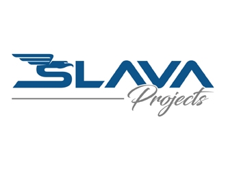 SLAVA Projects logo design by MAXR
