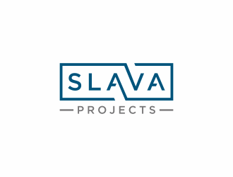 SLAVA Projects logo design by checx