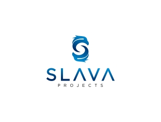 SLAVA Projects logo design by CreativeKiller