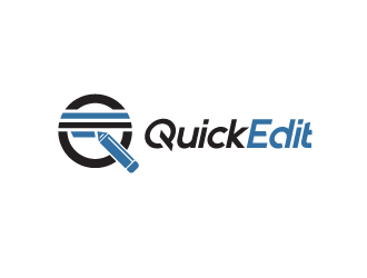 Quick Edit logo design by PRN123