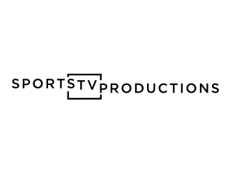 Sports TV Productions logo design by Zhafir