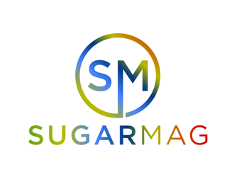 Sugarmag logo design by johana