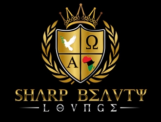 Sharp Beauty Lounge  logo design by DreamLogoDesign