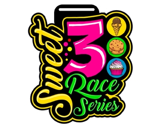 Sweet 3 Race Series logo design by MAXR