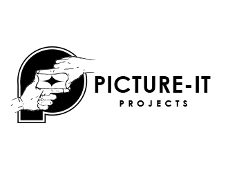 PICTURE-IT PROJECTS logo design by BeDesign