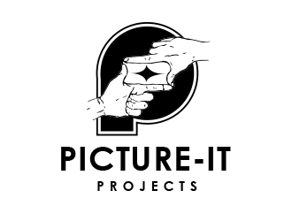 PICTURE-IT PROJECTS logo design by BeDesign