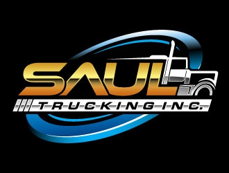 Saul Trucking inc. logo design by daywalker