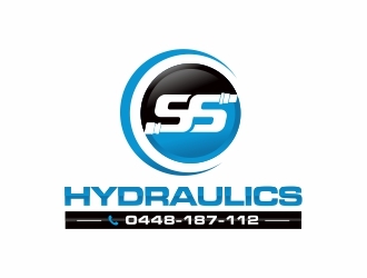 SS HYDRAULICS logo design by langitBiru