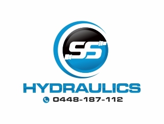 SS HYDRAULICS logo design by langitBiru