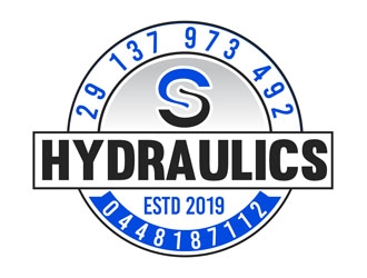 SS HYDRAULICS logo design by DreamLogoDesign