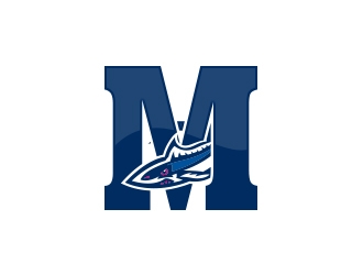 Martinez Mackerel logo design by MarkindDesign