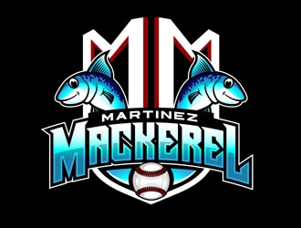 Martinez Mackerel logo design by DreamLogoDesign