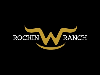 Rockin W Ranch logo design by jaize