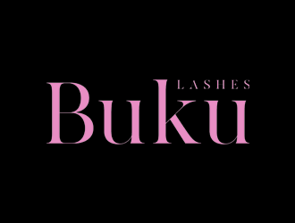 Buku Lashes logo design by Kraken