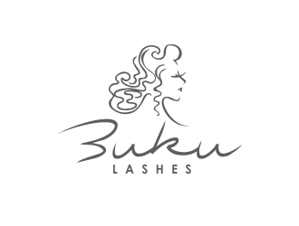Buku Lashes logo design by YONK