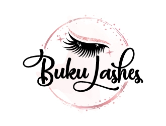 Buku Lashes logo design by jaize