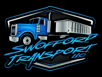 Swofford Transport LLC logo design by Aelius