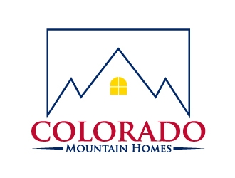 Colorado Mountain Homes logo design by 35mm