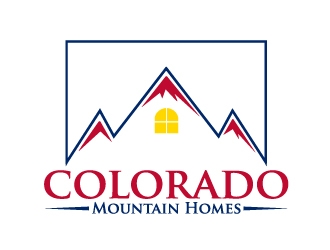 Colorado Mountain Homes logo design by 35mm