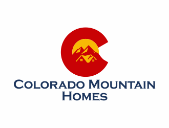 Colorado Mountain Homes logo design by iltizam