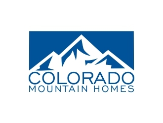 Colorado Mountain Homes logo design by b3no