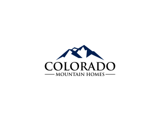 Colorado Mountain Homes logo design by RIANW
