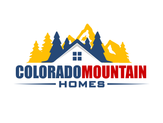 Colorado Mountain Homes logo design by YONK
