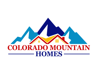 Colorado Mountain Homes logo design by cintoko