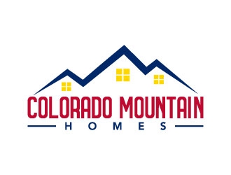 Colorado Mountain Homes logo design by daywalker