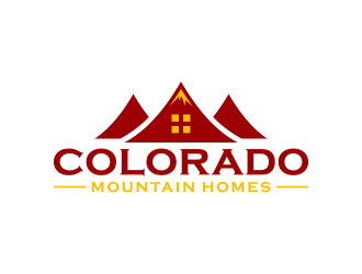 Colorado Mountain Homes logo design by ubai popi