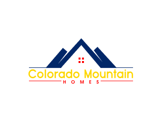 Colorado Mountain Homes logo design by Pram