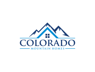 Colorado Mountain Homes logo design by zizze23