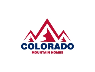 Colorado Mountain Homes logo design by Erasedink