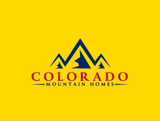 Colorado Mountain Homes logo design by Erasedink