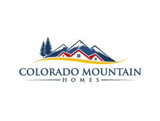 Colorado Mountain Homes logo design by usef44