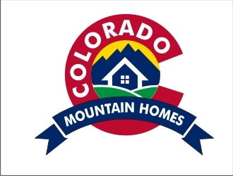 Colorado Mountain Homes logo design by GURUARTS