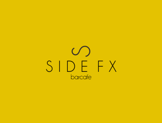 SIDEFX barcafe logo design by afra_art