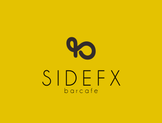 SIDEFX barcafe logo design by afra_art
