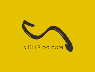 SIDEFX barcafe logo design by afra_art