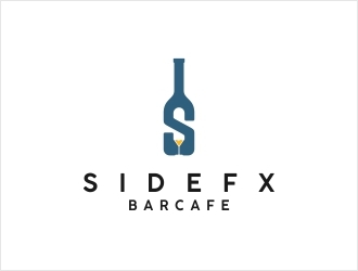 SIDEFX barcafe logo design by alwi17