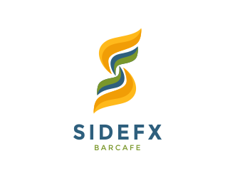 SIDEFX barcafe logo design by aldesign