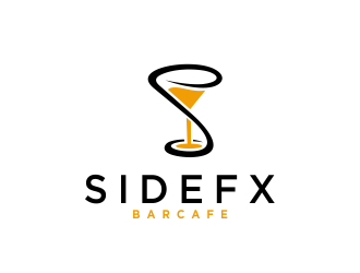 SIDEFX barcafe logo design by jm77788