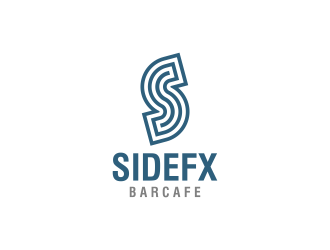 SIDEFX barcafe logo design by rezadesign